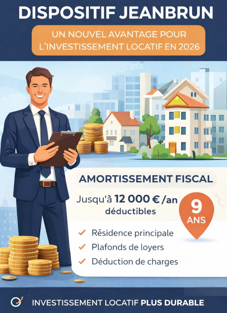Dispositif Jeanbrun, investir en immobilier